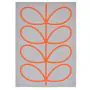 Outdoor Orla Kiely Giant Linear Stem Persimmon Carpet (160cm x 230cm)