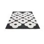 Outdoor Orla Kiely Spot Flower Black Carpet (160cm x 230cm)