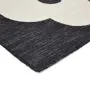 Outdoor Orla Kiely Spot Flower Black Carpet (160cm x 230cm)