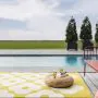 Outdoor Orla Kiely Flower Dandelion Carpet (140cm x 200cm)