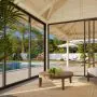 Bianca 16.6m Gazebo with 3 Walls and 2 Sliding Doors (319cm x 588cm x 300cm)