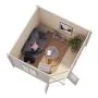 Melanie 9.9m Wooden Pavilion with Roof Shingles