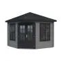 Melanie 9.9m Wooden Pavilion with Roof Shingles