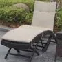 Prague Foldable Chair and Footrest Set