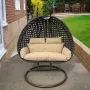 Riviera Brown Double Hanging Chair