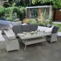 Roma 3 Seat Sofa Dining Furniture Set