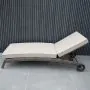 Sunlounger Cushion 73 x 190cm in Taupe from Outdoor Living