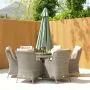 Solora Round Parasol 3m - Light Green