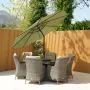 Solora Round Parasol 3m - Light Green