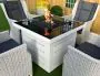 Roma Etna Fire Pit Dining Set
