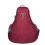Back View of the West Ham United F.C. Gaming Bean bag Chair With Crest 