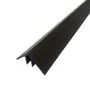 Duro-GardenWall Corner Profile - Chocolate Brown (3.2cm x 3.2cm x 300cm)