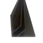 Duro-GardenWall Corner Profile - Chocolate Brown (3.2cm x 3.2cm x 300cm)