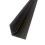 Duro-GardenWall Corner Profile - Chocolate Brown (3.2cm x 3.2cm x 300cm)