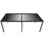 Zeus Bio-Climatic Pergola (3.6m x 7.2m) - Charcoal