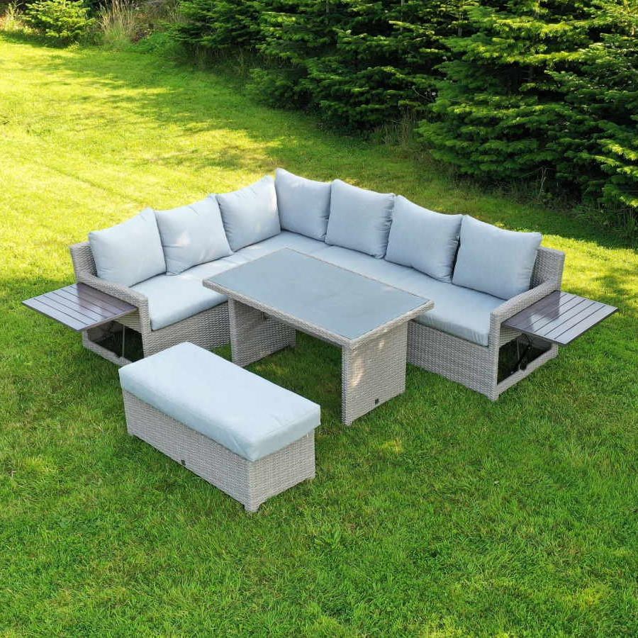 Sandringham rattan top garden furniture