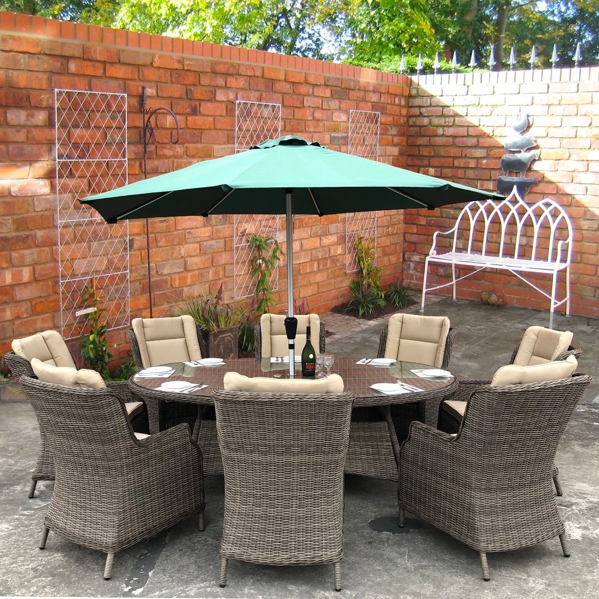 Boston rattan hot sale garden furniture