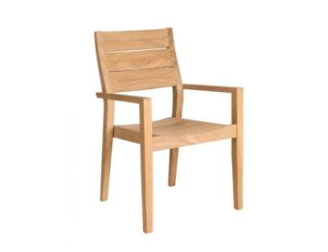 Alexander Rose Roble High Back Stacking Sling Armchair