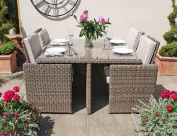 Winchester Sand Coloured Premium 5 Piece Cube Set