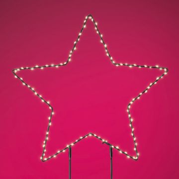 38cm - Micro LED Garden Pick Star