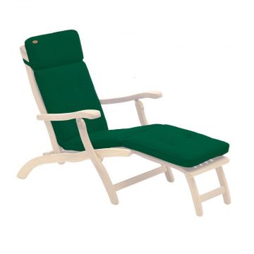 Alexander Rose Olefin Steamer Cushion Green - Cushion Only 