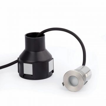 Crosby Grey Recessed Lamp Warm Light - 1W