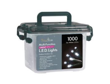 1000 White LEDs Compact