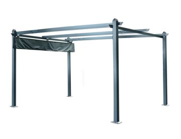 12㎡ Focus Aluminium Pergola - Anthracite