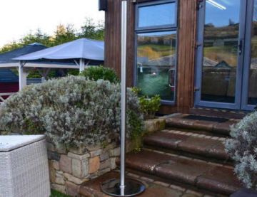Heatwave Stainless Steel Stand Pole and Base