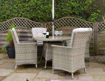 Heritage Tuscan 4 Seat Round Set