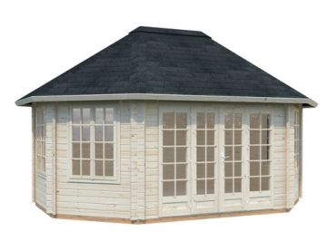 Hanna 20.3m Pavillion with Shingles 