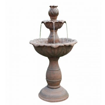 3 Tier Rust Fountain Water Feature