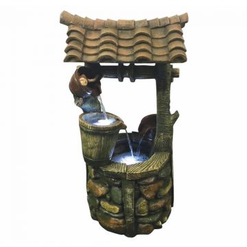 Large Well with Pouring Pots