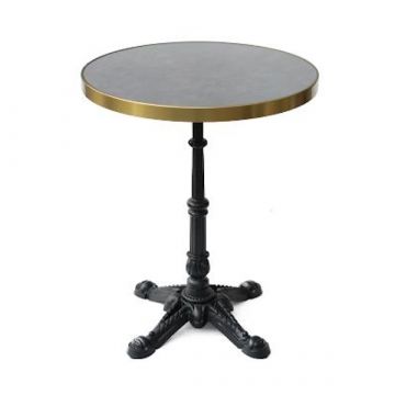 60cm Round Sinter Table with Cast Iron base