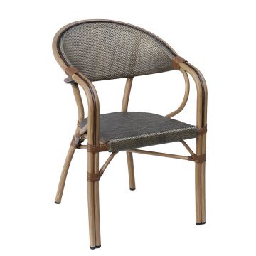 Lyon Teslin Coffee Parisian Chair