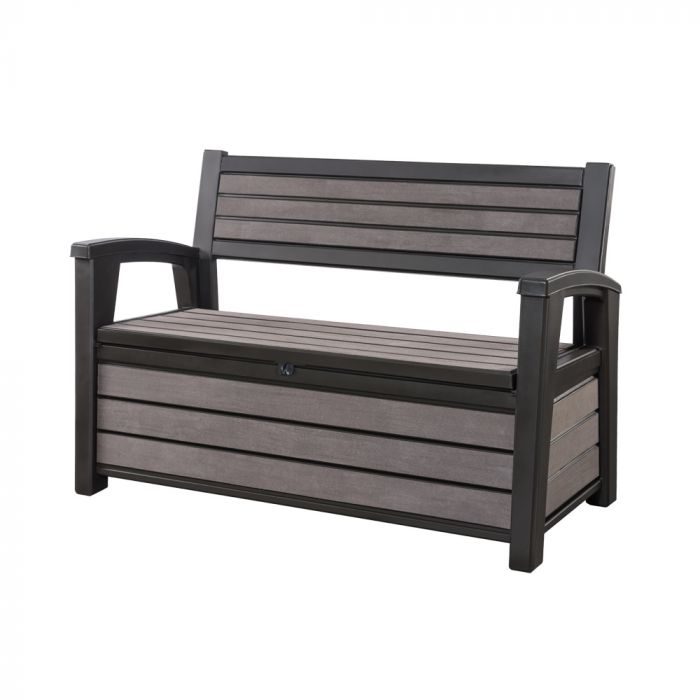 Keter Hudson Storage Bench Brown