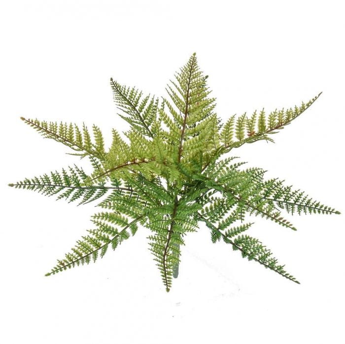 36cm Plants Base Fern Leather