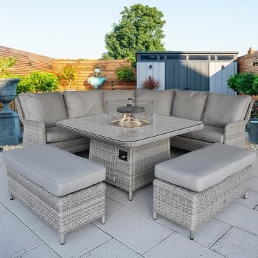 Hamilton rattan corner sofa hot sale set