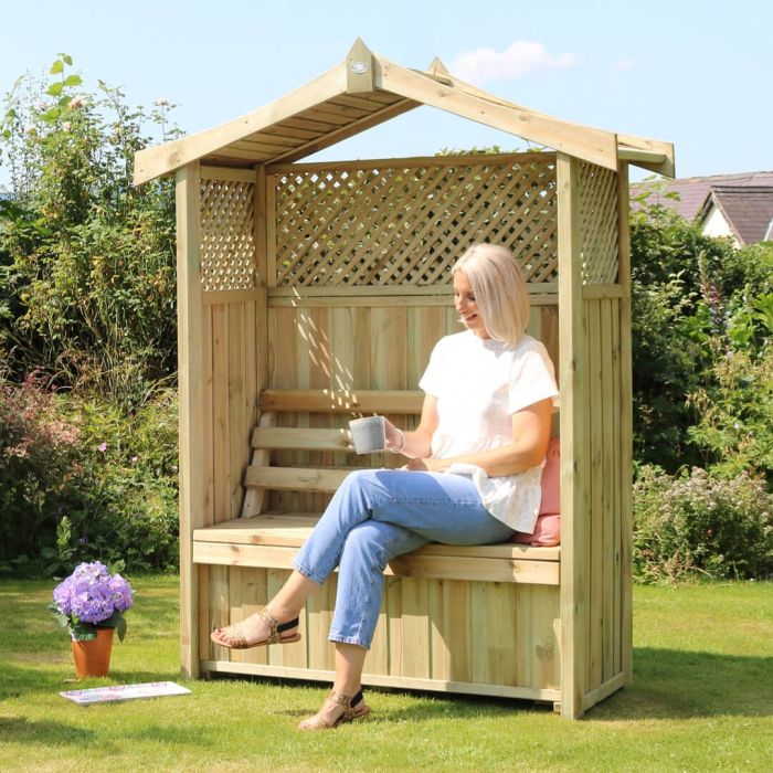 Dorset Arbour with Storage Box main product photo
