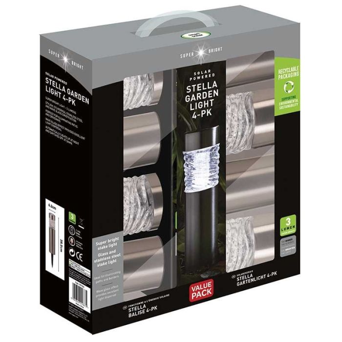 Stella 3L Bollard - 4 Pieces Carry Pack main product photo