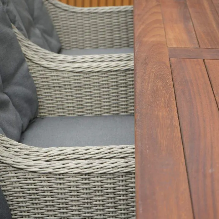 Andora Table with 6 Adelaide Dining Chairs