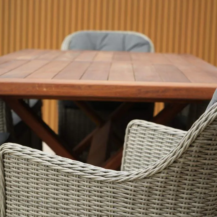 Andora Table with 6 Adelaide Dining Chairs