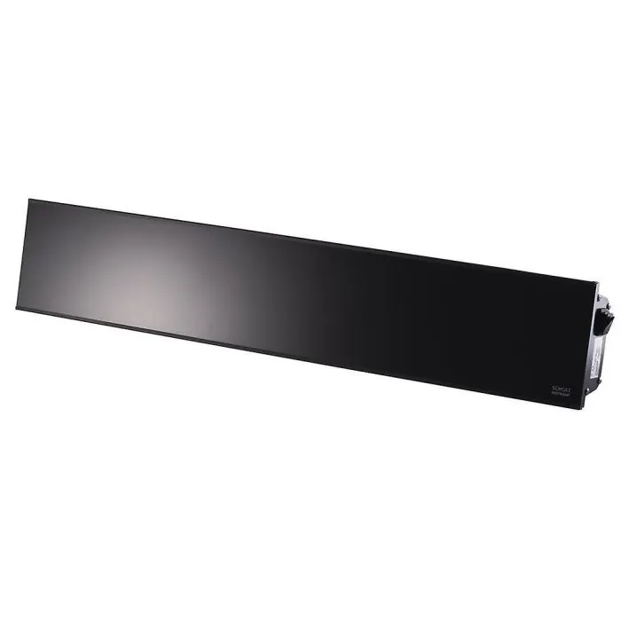 Relax Glass IRA IP65 Black - 2200W (No Remote) Relax Glass IRA IP65 Black - 2200W (No Remote)