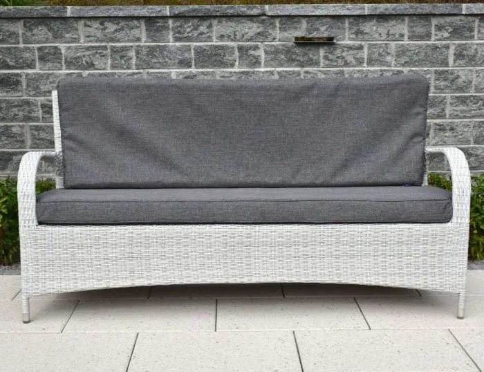 Treviso Triple Bench with Back Cushion 