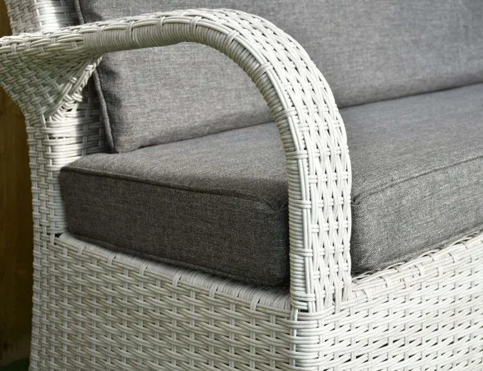 Treviso Triple Bench with Back Cushion 