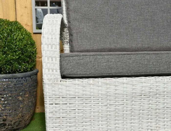 Treviso Triple Bench with Back Cushion 