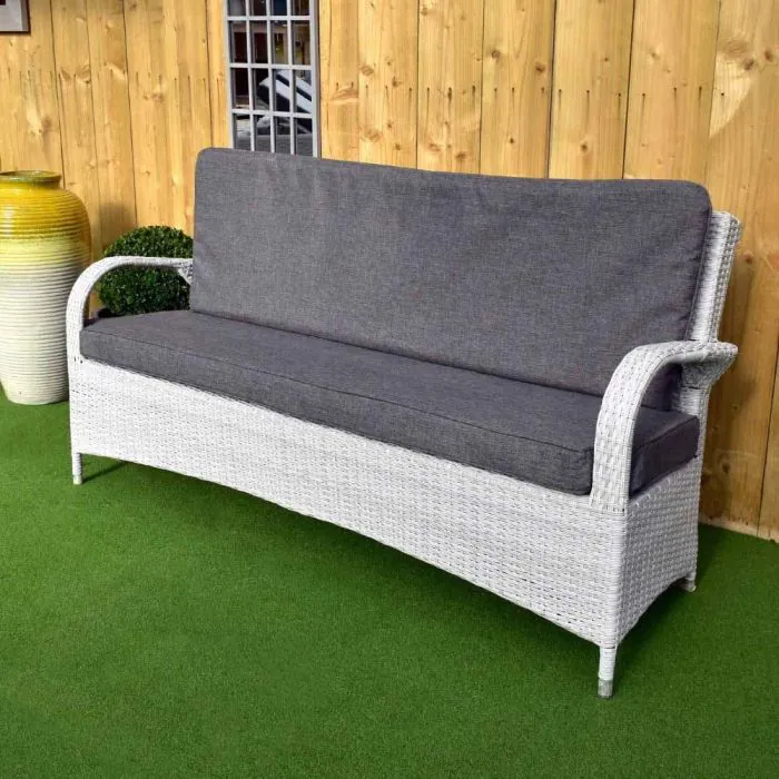 Treviso Triple Bench with Back Cushion 