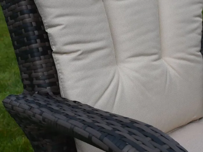 Close up of the Cairo Quick Dry Cushions and Back Cushions