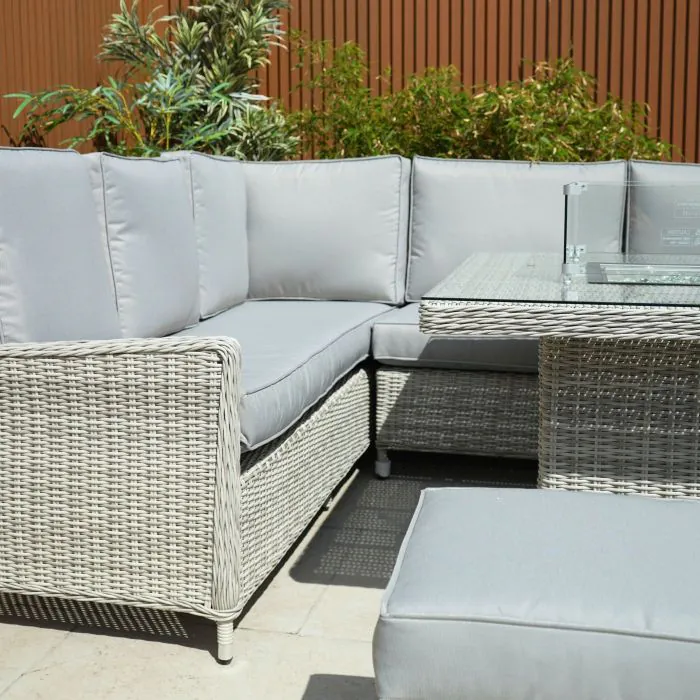New Hamilton Small U Shape Firepit Sofa Set
