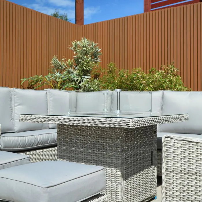 New Hamilton Small U Shape Firepit Sofa Set
